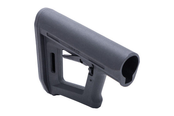 Magpul MOE PR Carbine Stock in Black fits MIL-SPEC buffer tubes.